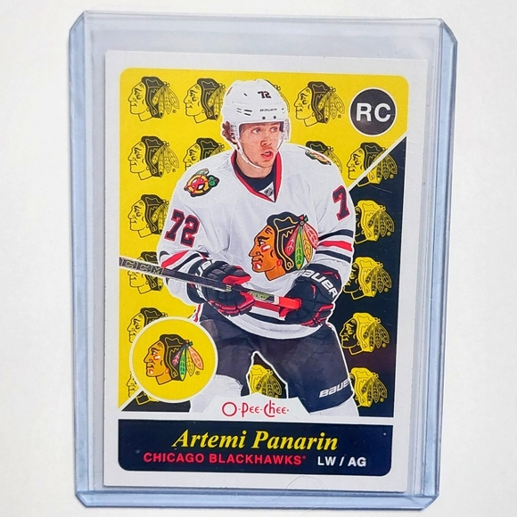 Artemis Panarin 2015/16 O-Pee-Chee Retro Rookie Hockey Card - Card# U45 - Picture 1 of 2